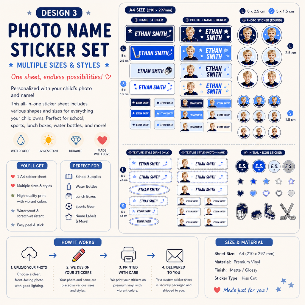 Create V Space Signature Sticker Design #3